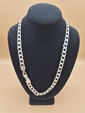 Curb Chain Necklace 20" x 10 mm