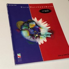 Dave Matthews Band Crash 1996 Piano Vocal Guitar Songbook Cherry Lane Music PB
