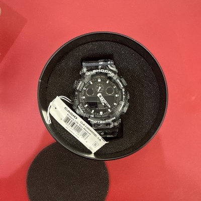 New G-Shock GA100MRB-1A Limited Edition Marcelo Burlon Black Watch
