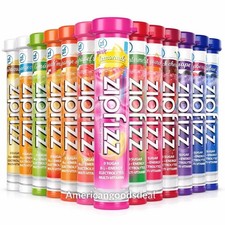 Zipfizz Multi-Vitamin Energy Hydration Drink Mix, 30 Tubes Choose Flavors 