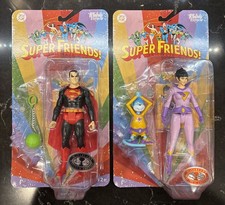 Mcfarlane DC Super Friends  PLATINUM CHASE Jayna & Gleek - Evil Superman