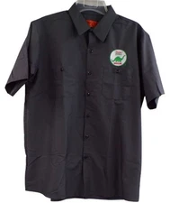 Sinclair Motor Oil Gasoline Embroidered Mens Work Shirt S-6X, ML-3XLL New
