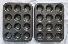 Lakeland 12 Holes Mini Muffin Tins/Trays - Bundle of 2