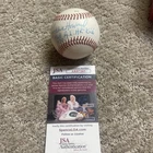 Frank Howard Signed Milb Baseball Washington Senators  JSA Inscribed 1968 1970