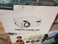 VANKYO Leisure 470 720p LCD Portable Projector 110 ANSI 8000:1 HDMI USB