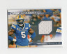 2023 UD CFL Greatness GAME USED Jerseys #CG-WJ Willie Jefferson Mint!