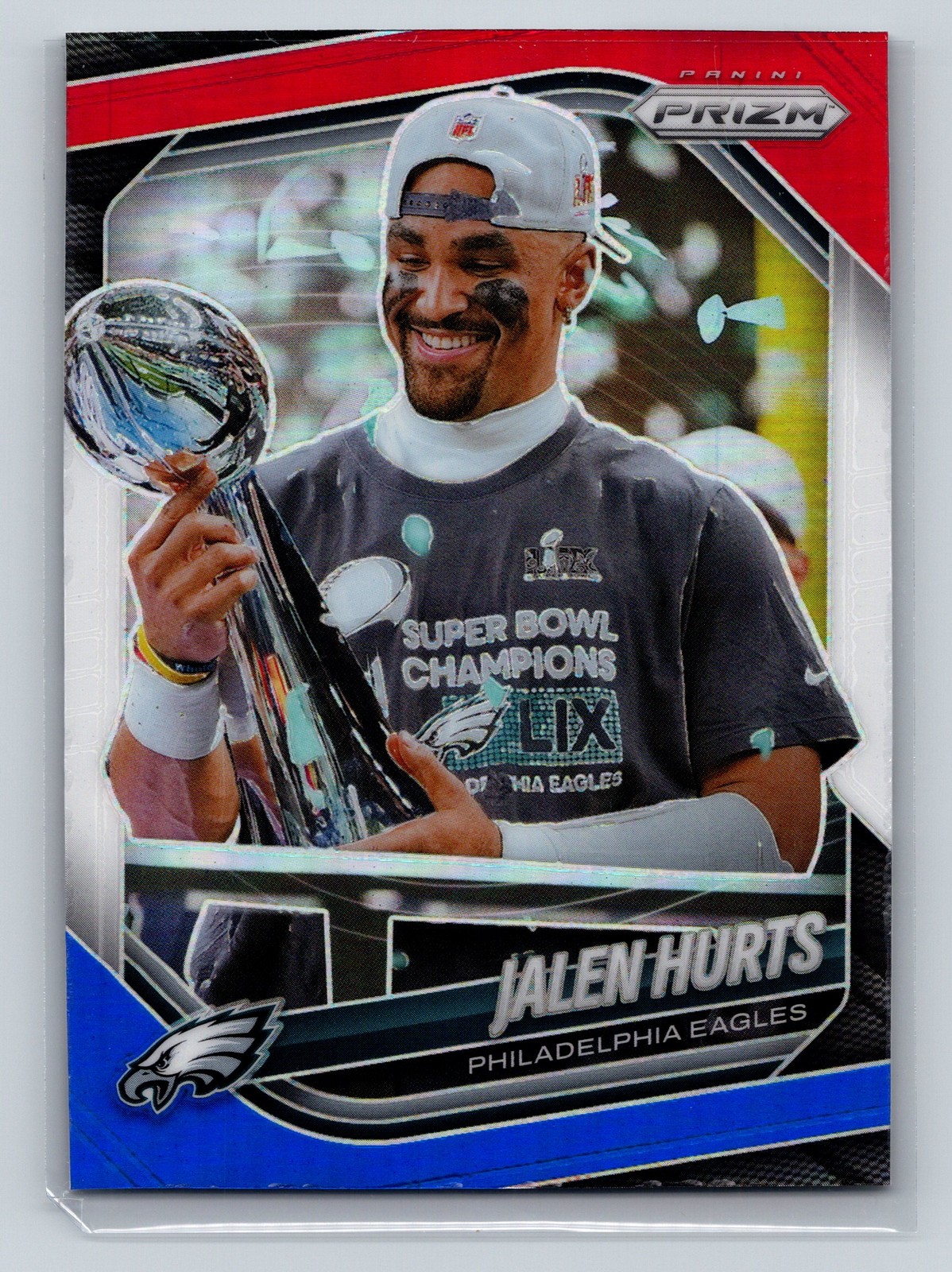 2025 Panini Prizm #228 Jalen Hurts Red White and Blue 🔥🔥