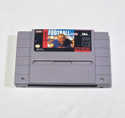 John Madden Football - SNES | TESTED | Cartridge Only | Super Nintendo Game