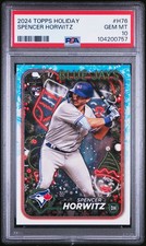 Spencer Horwitz 2024 Topps Holiday ROOKIE #H76 PSA 10