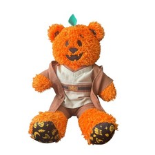 Build A Bear Halloween Pumpkin Jack O Lantern Plush Bear Hooded Costume Retired