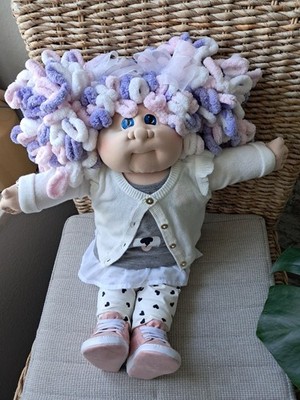  Cabbage Patch Kids, Little People, Soft sculpture Puppe