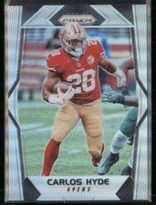 2017 Panini Prizm - Carlos Hyde #6 Silver Prizm