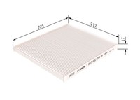 NEU - Bosch 1987432254 Filter, Innenraumluft FüR KIA