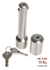 Towpower 7030300 5/8" Class I and II Chrome DogBone Style Receiver Lock