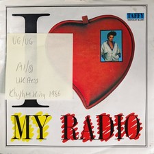 Taffy I Love My Radio Vinyl Record 7" VG/VG TYPE1 1986