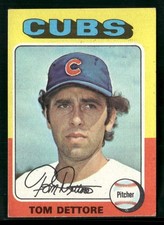 Tom Dettore #469 Cubs Baseball