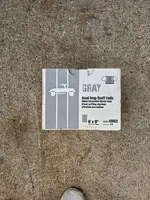 Norton Bear-Tex 6"X9" 662610-58002 Grey: Final Micro Prep Scuff Pads. 1 Box: 20