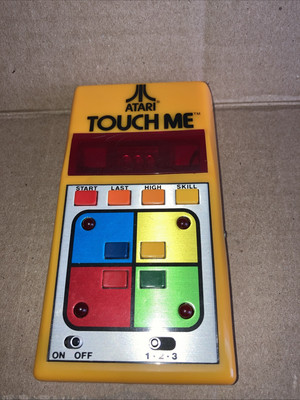 Vintage ATARI ''Touch Me'' Handheld Game 1970s BH-100 SEE DETAILS