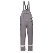 Portwest FR Chemical Resistant Bib & Brace EN13034 Flame Retardant Workwear