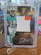 2024 JAYLEN WRIGHT 15/75 RPA PANINI GOLD STANDARD  # 268 3 color Patch 