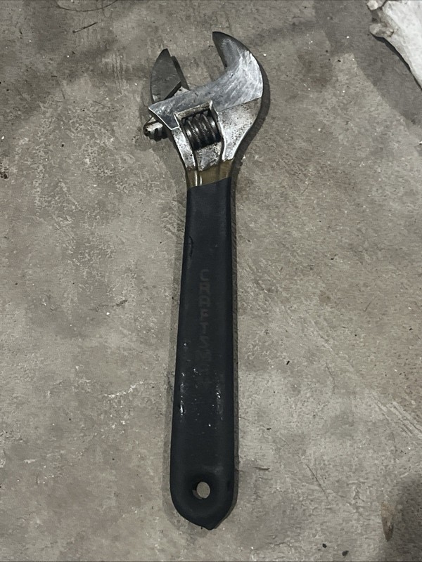 Sears Craftsman Professional Tools USA 10 Inch Adjustable Wrench WF 44166