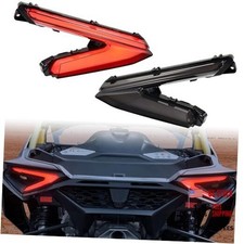 LED Tail Lights Assembly for Can-Am Maverick R, LED Smoked Black Taillights