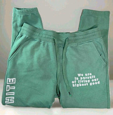 Houston White Green Jogger Sweatpants Size M ...