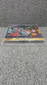 Capcom Vampire Savior Sega Saturn, Extended RAM Cartridge Included, Used