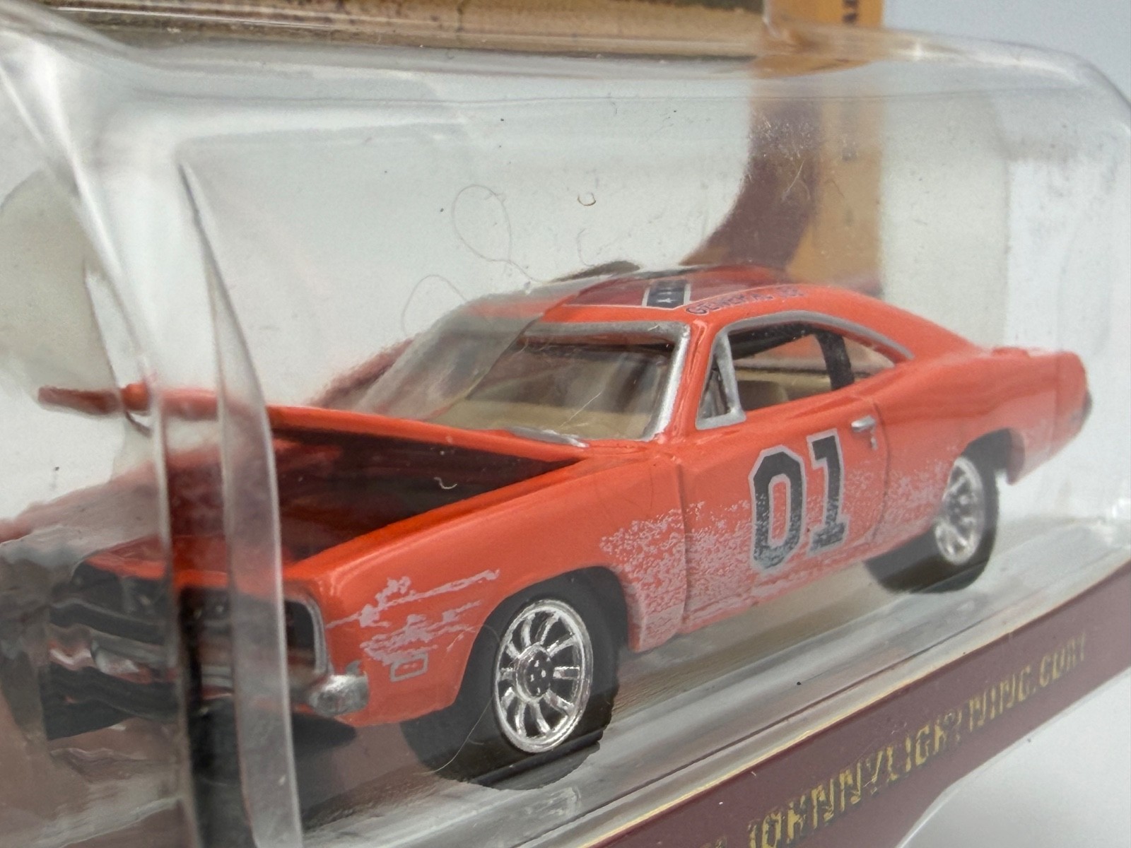 Johnny Lightning Dukes of Hazzard R6 1969 Dodge Charger General Lee, 1:64, NIB thumbnail 3