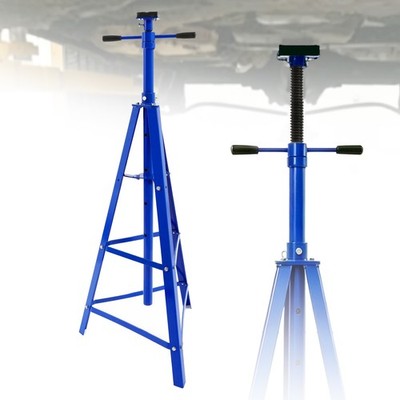 4000lbs Blue Jack Stand Steel Car Under Hoist Tripod Stand Lift For Auto Repair
