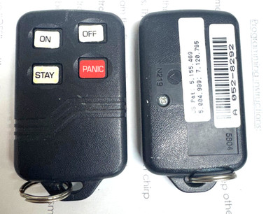 Honeywell Ademco 5804 4-Button Remote Key Fob Wireless 5800 SECURITY CONTROL