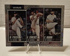 2026 Topps Series 1 Celebration AL Leaders Wins Fried, Crochet, Rodon #130...