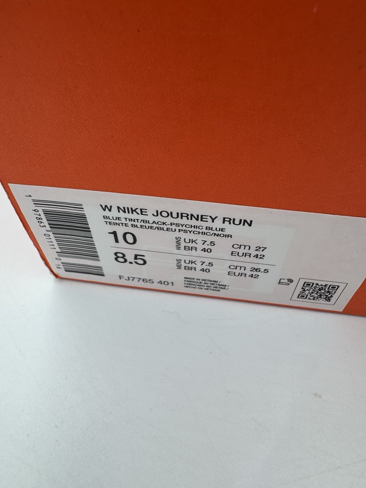 Nike Journey Run Blue Tint Black BRAND NEW Size 10 Women