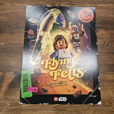 LEGO Star Wars Flying with The Fetts Art  Poster Exclusive Joe Hogan 5009512