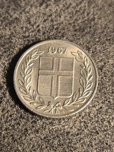 1967 Iceland 25 Aurar - Lot J