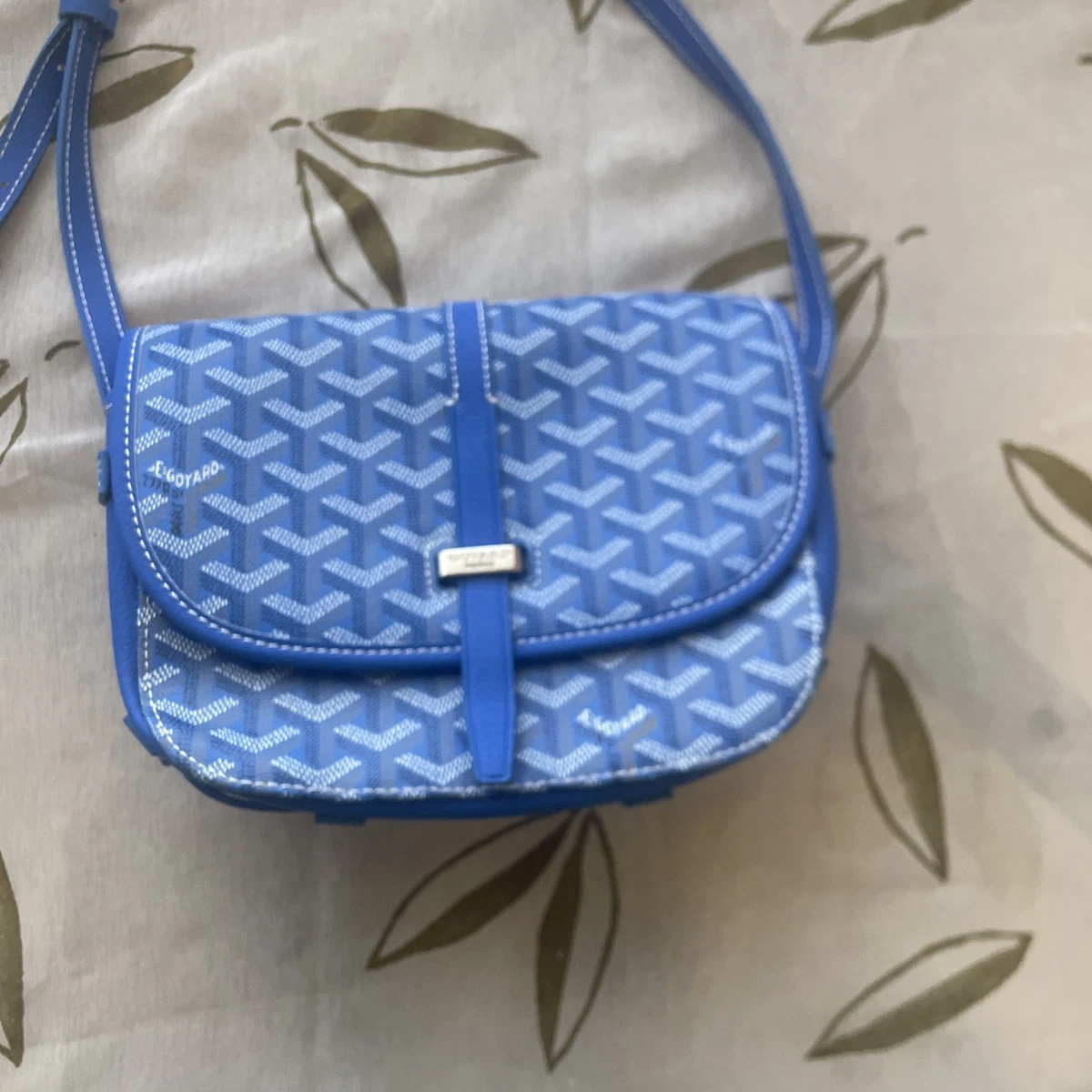 Goyard Blue Bags & for Leather Exterior Women for sale | eBay