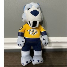 Nashville Predators Gnash Mascot Plush 2019 Bleacher Creatures Hockey NHL Kids
