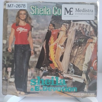 Sheila B. Devotion   Seven Lonely Days, 7'' Vinyl (G-/F), Carrere, M7-2678