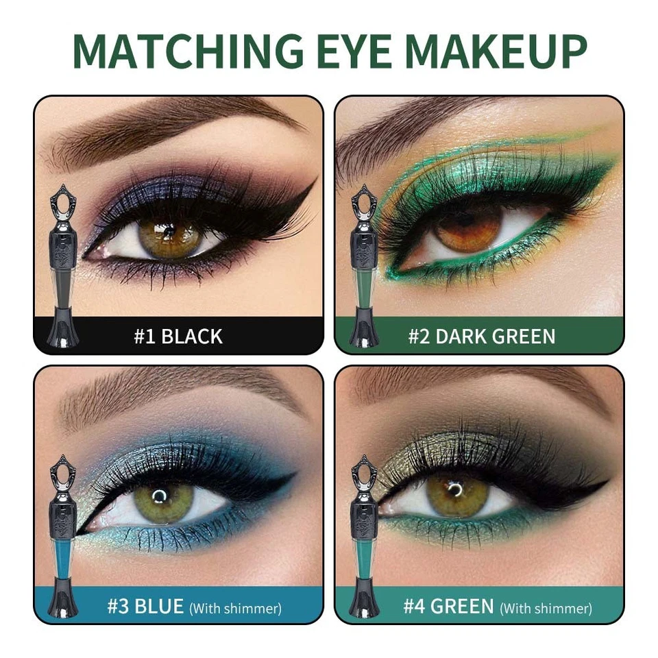 Lasting South African Egyptian Style Eyeliner Powder for Eye Makeup Enhancing - Image 3 of 4