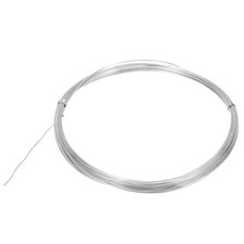 45 Gauge Aluminum Craft Wire, 33 Feet Bendable Wire Metal Armature Wire, Silver
