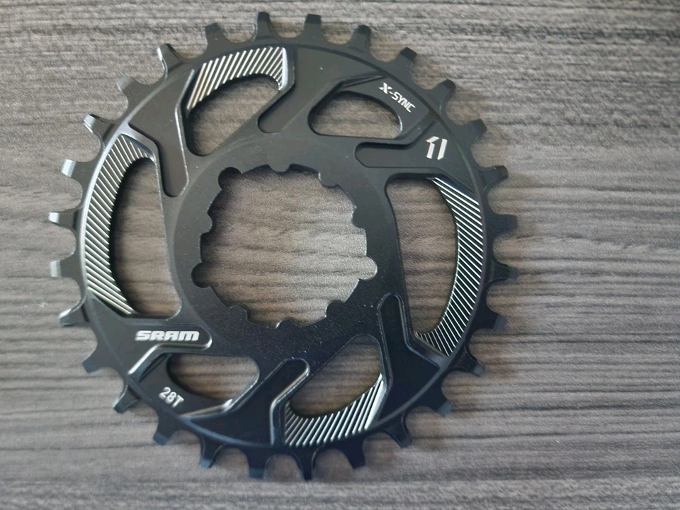 SRAM X-Sync Direct Mount Chainring (Black) (1 x 11 Speed) (28T) 3mm Offset Boost - Image 4 of 4