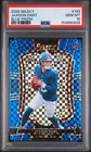 Jaxson Dart 2025 Panini Select #193 Premier Blue Prizm /175 Giants RC PSA 10