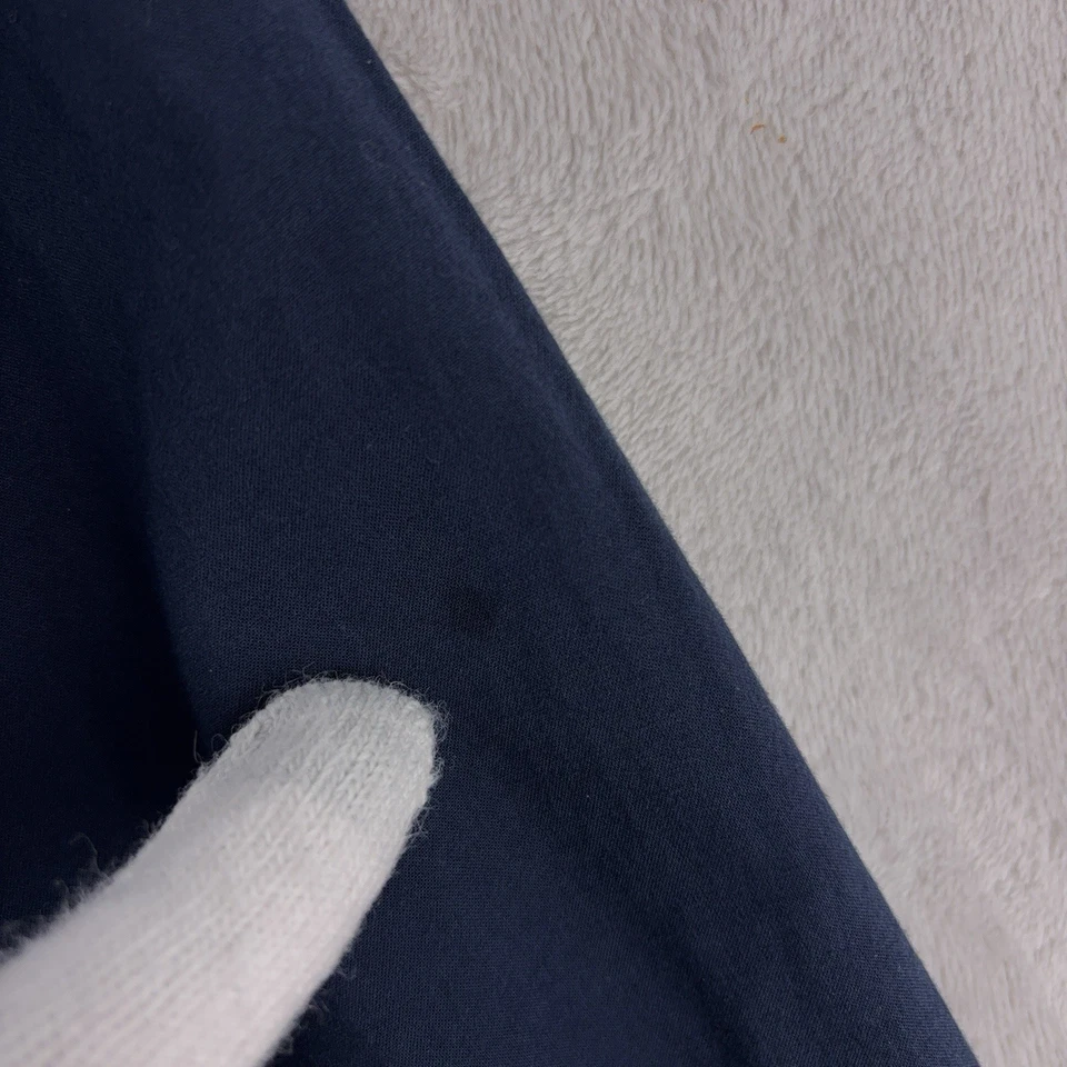 James Perse Long Sleeve Button Up Shirt Mens Size 4 Navy Cotton Casual - Image 4 of 4