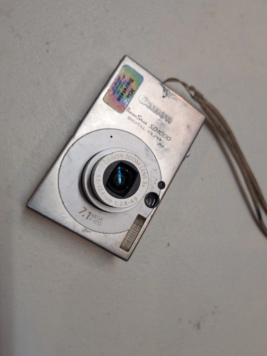 Canon PowerShot SD1000 Digital Cameras for sale | eBay