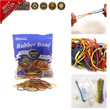 Rubber Bands - Assorted Elastic Band Heavy Duty Rubber Bands Office Products