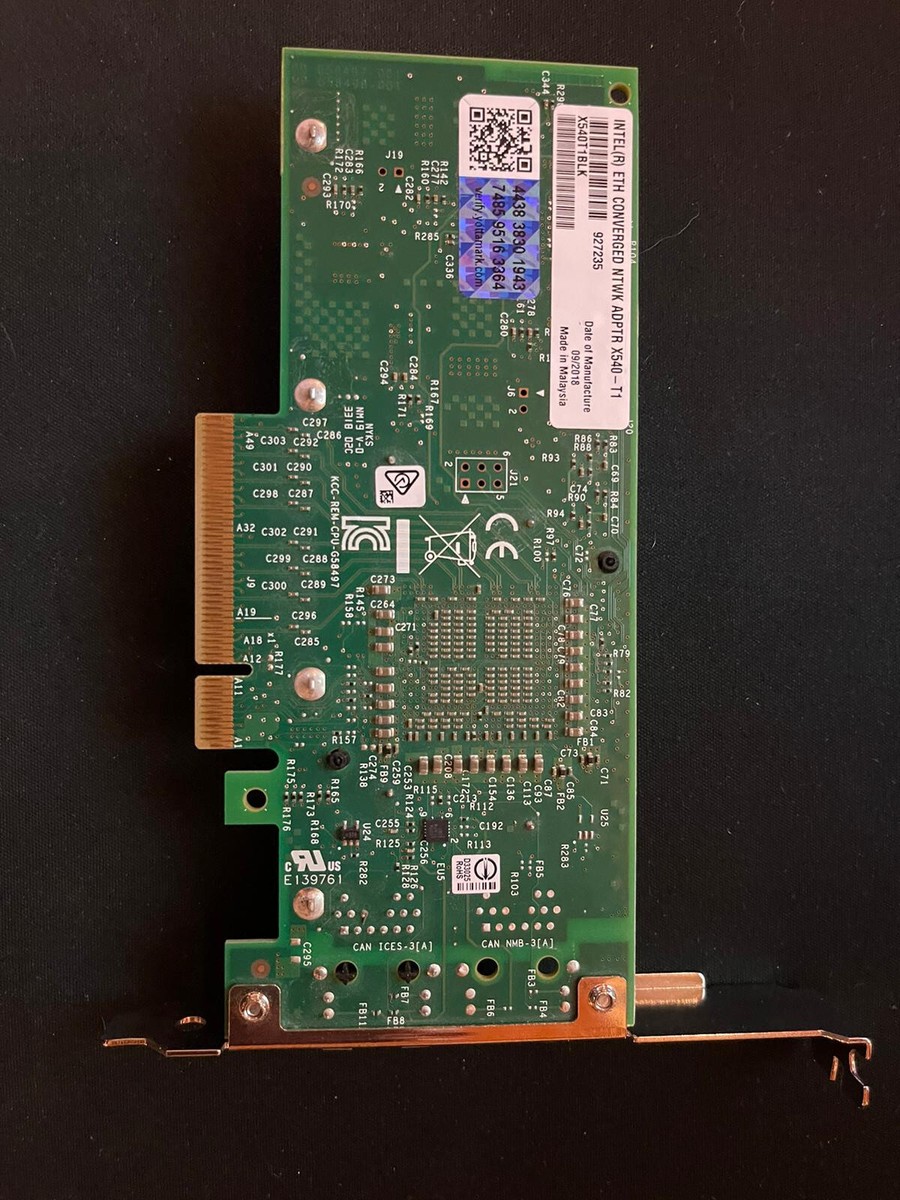 Intel X540-T1 Ethernet Converged Netzwerk Adapter for sale online