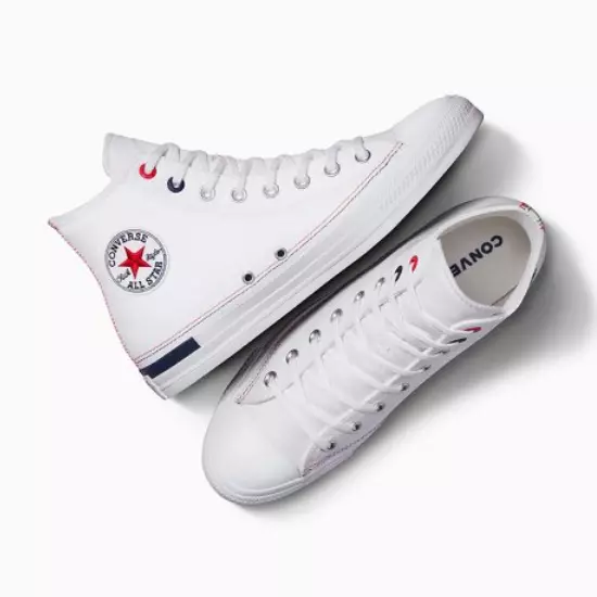 LV x Converse Chuck Taylor All Star 70 Hi White Denim Blue A05668C -  Converse Go on Their Chuck Taylor All Star - StclaircomoShops