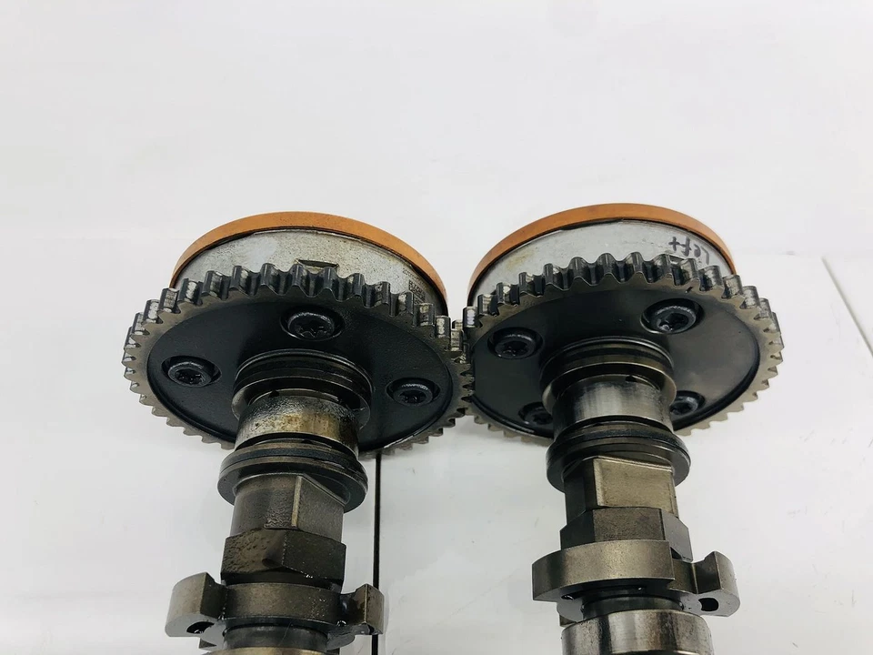 13-18 BMW 650I XDRIVE 4.4L V8 MOTOR ADMISIÓN ÁRBOL DE LEVAS JUEGO DE 2 OEM Foto 4 de 4