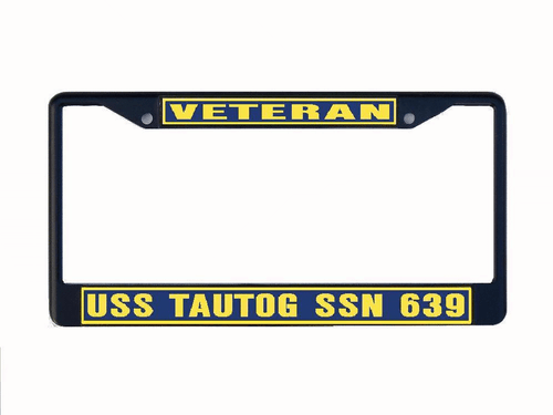 USS TAUTOG SSN 639 Kennzeichenrahmen U S Navy Militär Auto-LKW-Wohnmobil Tierarzt - Bild 6 von 8