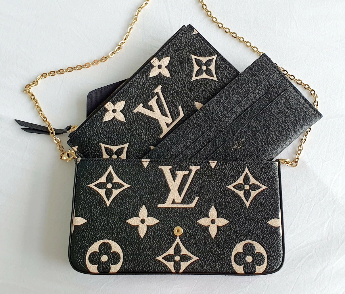 LV CRAFTY FELICIE POCHETTE, Women's Fashion, Bags & Wallets